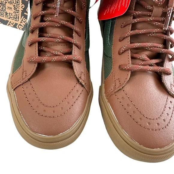 Vans SK8-HI MTE-1 Greeen/Gum Sneaker Men’s Size 7.5/ Women’s Size 9 - Picture 14 of 16